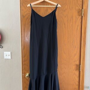 Chic Black High-Low Dress